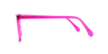 Women Cristal Eyeglasses: Whitney - Purple - SpaceSMART Eye Clinic (Side View)